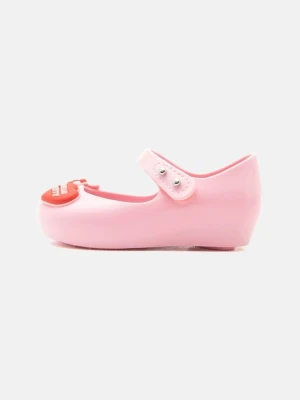 Baleriny z zapięciem Mini Melissa różowy