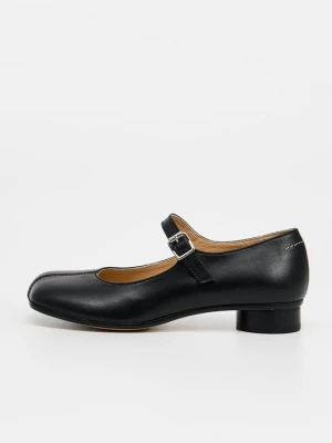 Baleriny z zapięciem MM6 Maison Margiela czarny