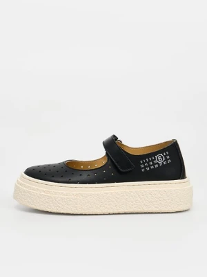 Baleriny z zapięciem MM6 Maison Margiela czarny
