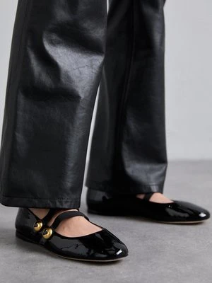 Baleriny z zapięciem Moschino