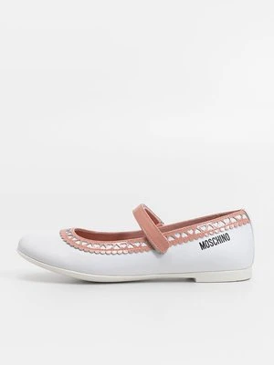 Baleriny z zapięciem Moschino