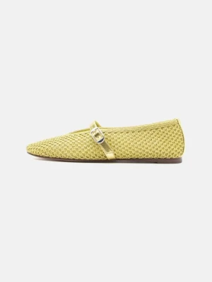 Baleriny z zapięciem Steve Madden zielony