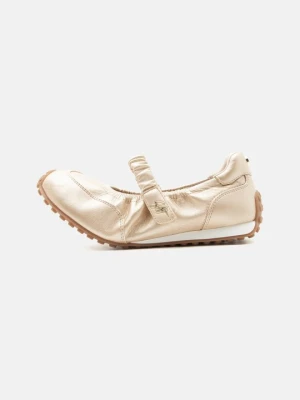 Baleriny z zapięciem Steve Madden złoty