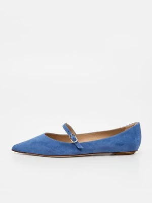 Baleriny z zapięciem Stuart Weitzman