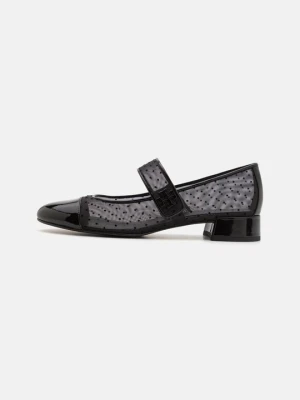 Baleriny z zapięciem Tory Burch czarny