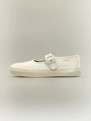 Baleriny z zapięciem Vans biały