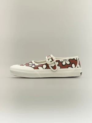 Baleriny z zapięciem Vans biały