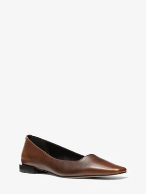 Baletki Darrah z polerowanej skóry MICHAEL Michael Kors