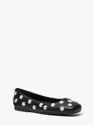 Baletki Matilda ze skóry z ćwiekami MICHAEL Michael Kors