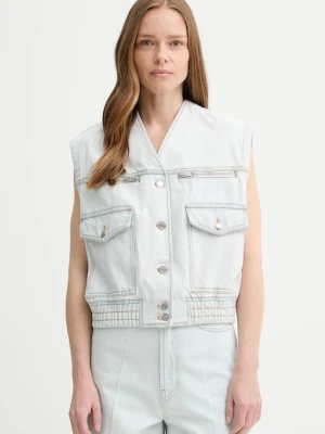 Bally bezrękawnik jeansowy