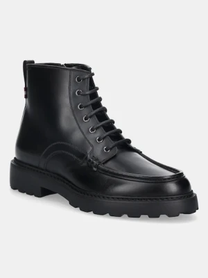 Bally buty skórzane GAVERIN-FC męskie kolor czarny MSB09X