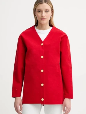 Bally kardigan z domieszką wełny