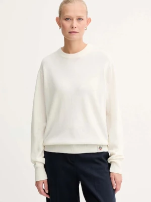 Bally sweter kaszmirowy damski kolor beżowy lekki WKN0BA