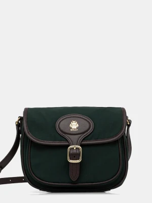 Bally torebka kolor zielony WAC045