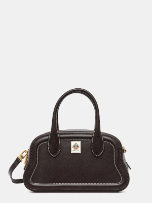 Bally torebka skórzana kolor brązowy WAS02L