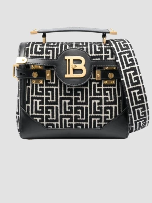 BALMAIN Czarny kuferek damski Classic Handle Bag M