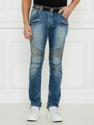 Balmain Jeansy BIKER | Slim Fit