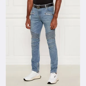 Balmain Jeansy BIKER | Slim Fit