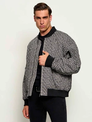 Balmain Kurtka bomber | Relaxed fit czarny