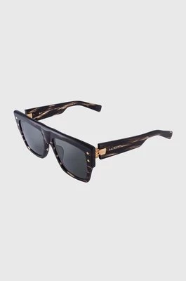 Balmain okulary przeciwsłoneczne B - I kolor brązowy BPS-100B