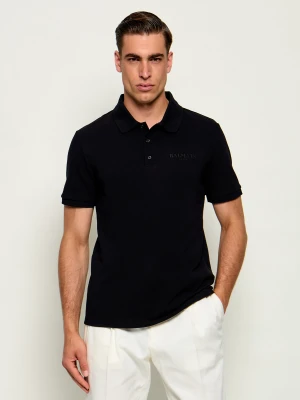 Balmain Polo | Slim Fit czarny