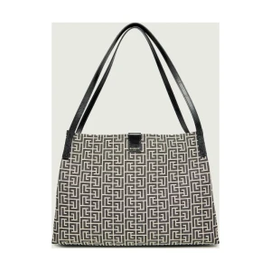 Balmain Shopperka | z dodatkiem skóry