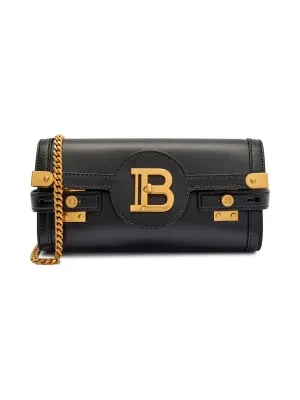 Balmain Skórzana listonoszka/kopertówka