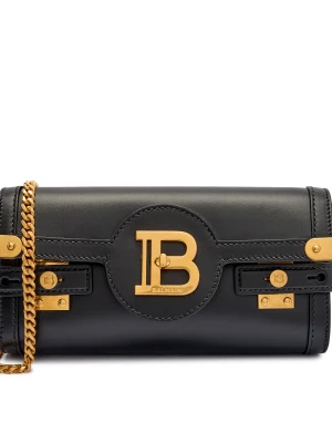 Balmain Skórzana listonoszka/kopertówka