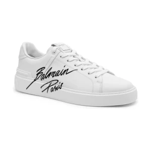 Balmain Skórzane sneakersy B-COURT