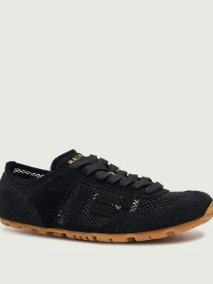 Balmain Sneakersy Racer 45 | zamsz czarny