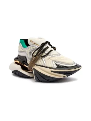 Balmain Sneakersy UNICORN WAVE | z dodatkiem skóry
