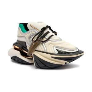 Balmain Sneakersy UNICORN WAVE | z dodatkiem skóry