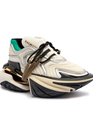 Balmain Sneakersy UNICORN WAVE | z dodatkiem skóry