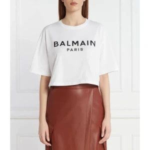 Zdjęcie produktu Balmain T-shirt CROPPED | Regular Fit