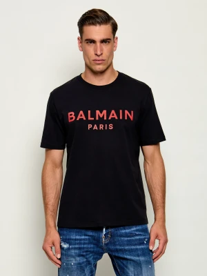 Balmain T-shirt | Regular Fit czarny