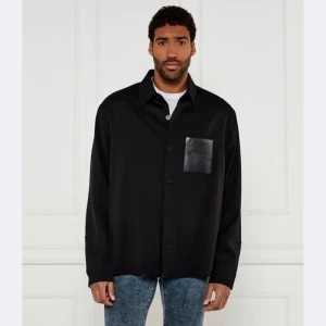 Balmain Wełniana koszula | Oversize fit