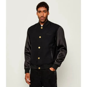 Balmain Wełniana kurtka bomber | Regular Fit