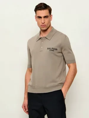 Balmain Wełniane polo | Regular Fit