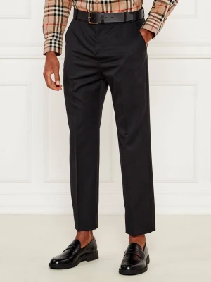 Balmain Wełniane spodnie | Classic fit czarny