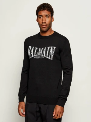 Balmain Wełniany sweter | Classic fit