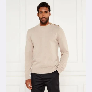 Balmain Wełniany sweter | Regular Fit | z dodatkiem kaszmiru