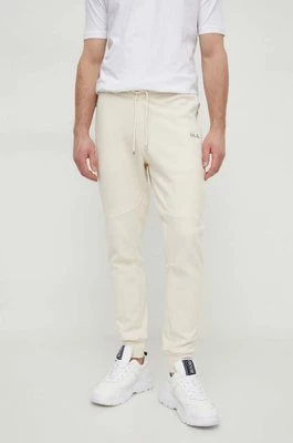 BALR. spodnie dresowe Q-Series kolor beżowy gładkie B1411 1106