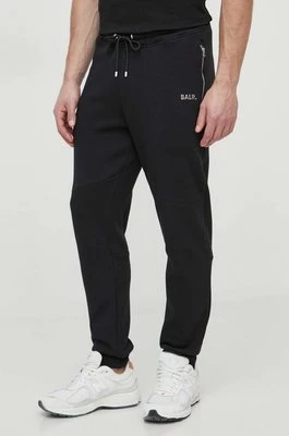 BALR. spodnie dresowe Q-Series kolor czarny z aplikacją B1411 1106