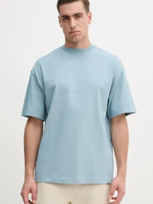 BALR. t-shirt bawełniany męski kolor niebieski z nadrukiem B1112.1279