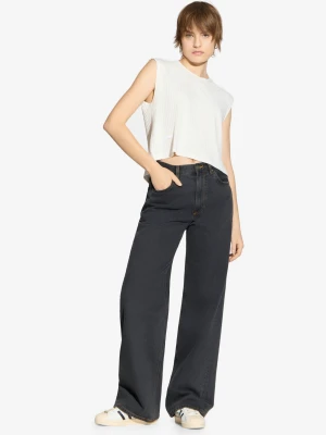 Bamboo top damski biały Prosto