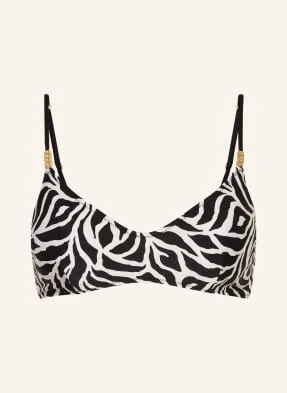Banana Moon Couture Góra Od Bikini Bralette Zebras Plago schwarz