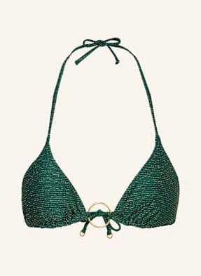 Banana Moon Couture Góra Od Bikini Trójkątnego Jotrao Calicari Z Błyszczącą Przędzą gruen