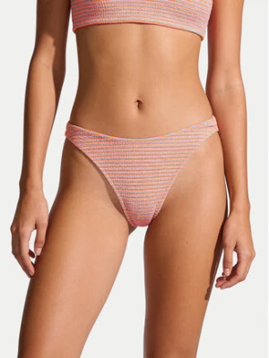 Banana Moon Dół od bikini Naida Neonstrip JXL83 Różowy
