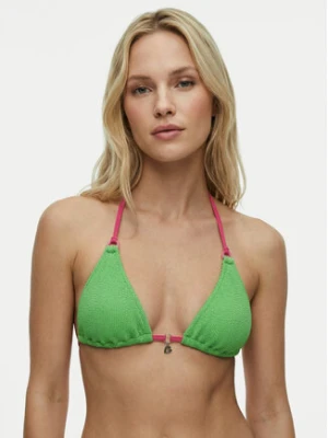 Banana Moon Góra od bikini Braro Scrunchym JAA47 Zielony