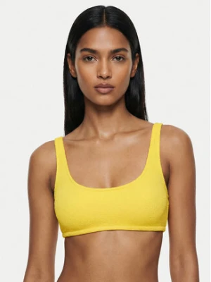 Banana Moon Góra od bikini Justin Scrunchy JAA22 Żółty